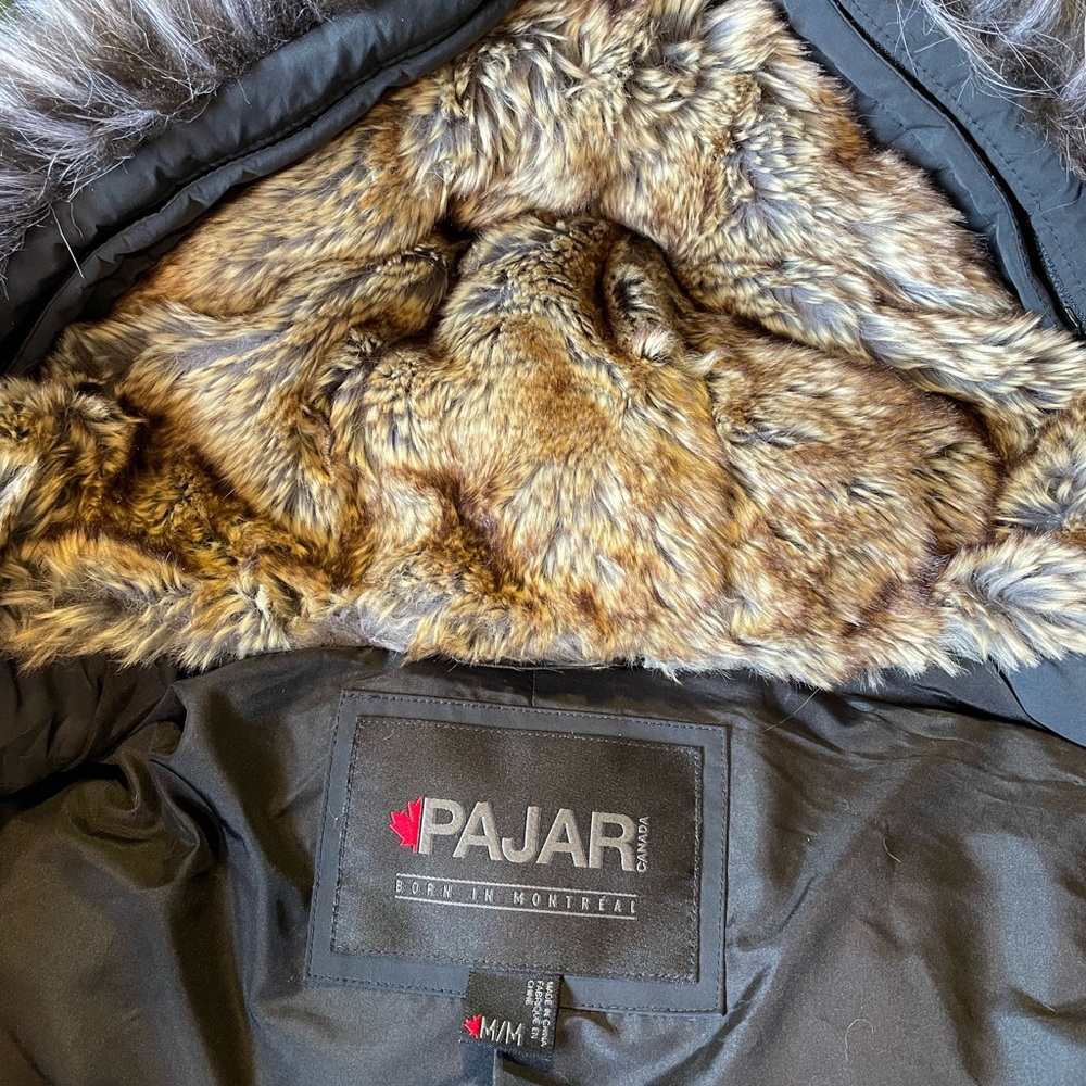 Pajar Black Jacket with Logo Patch - image 12